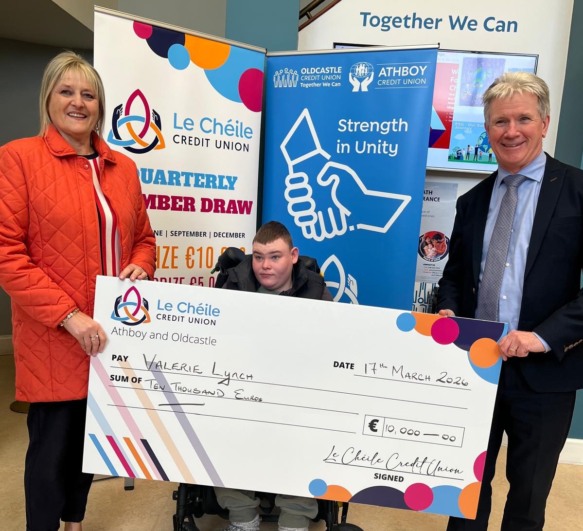 Quarterly Member Draw - March 2026 Winners