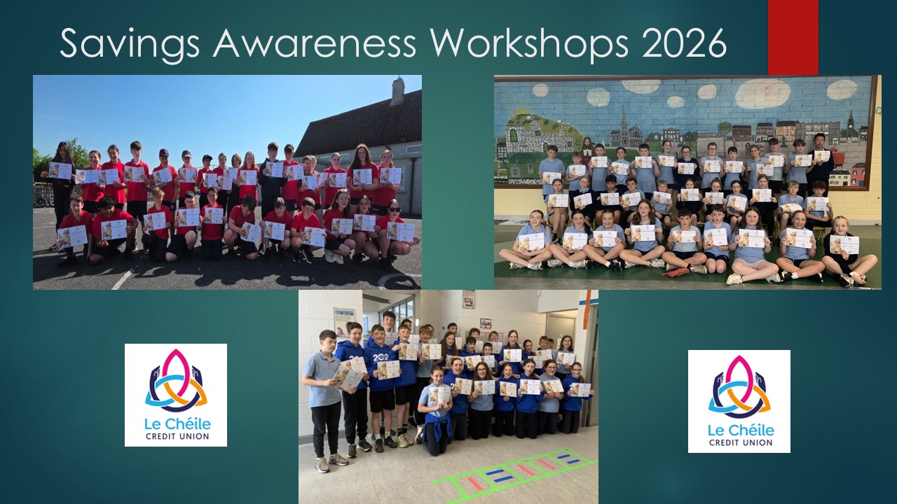 Le Chéile CU - Savings Awareness Workshops 2026