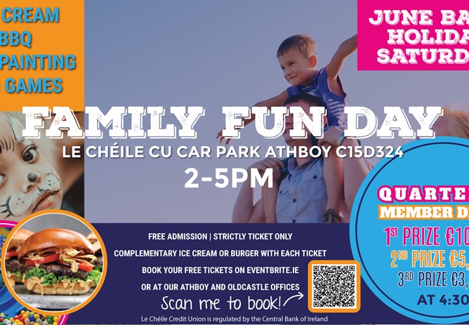 Family Fun Day Saturday 31st May 2025