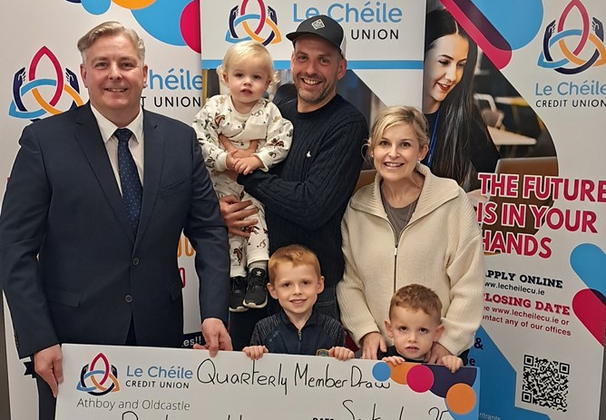 Quarterly Member Draw - September Winners 1st Prize €10,000